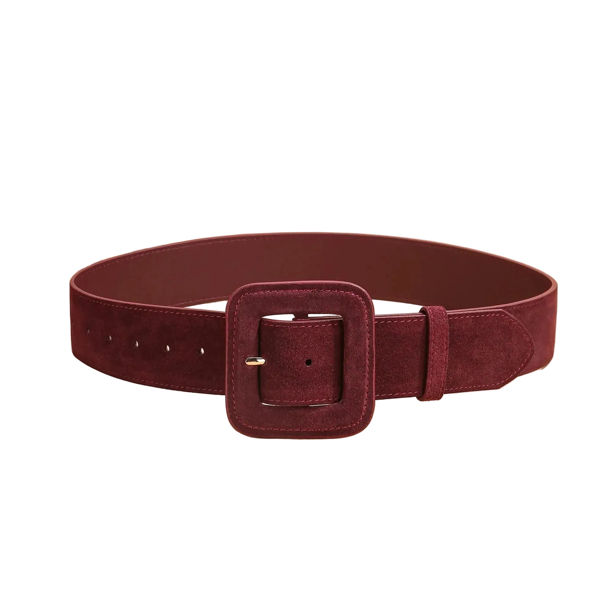 Ceinture de luxe pour femme avec boucle auto-couverte