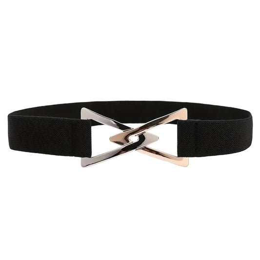 Ceinture décorative pour femme – Sangle de taille avec boucle triangulaire