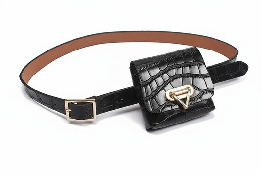 Ceinture à Poche Femme Style Coréen Chic