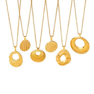 Collier “Épure” – pendentif minimaliste en acier inoxydable