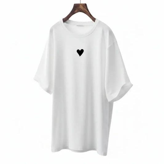 T-shirt Oversize Minimal – Basique Uni Femme
