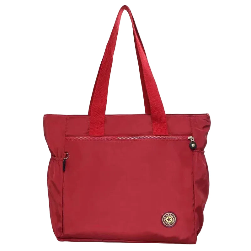 Grand Sac Cabas en Nylon Femme – Fourre-Tout Grande Capacité pour Shopping