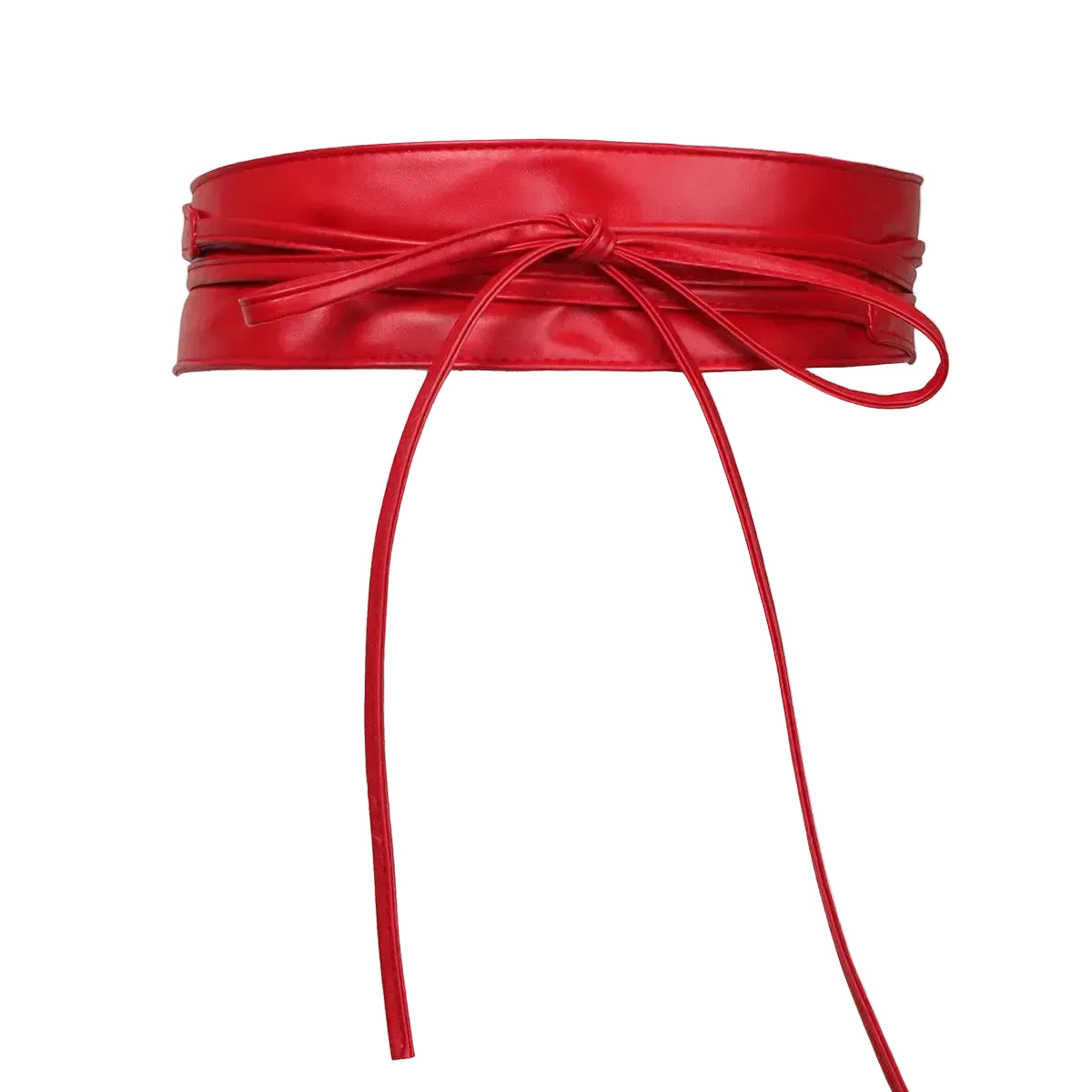 Ceinture Boho en Faux cuir pour femme style obi
