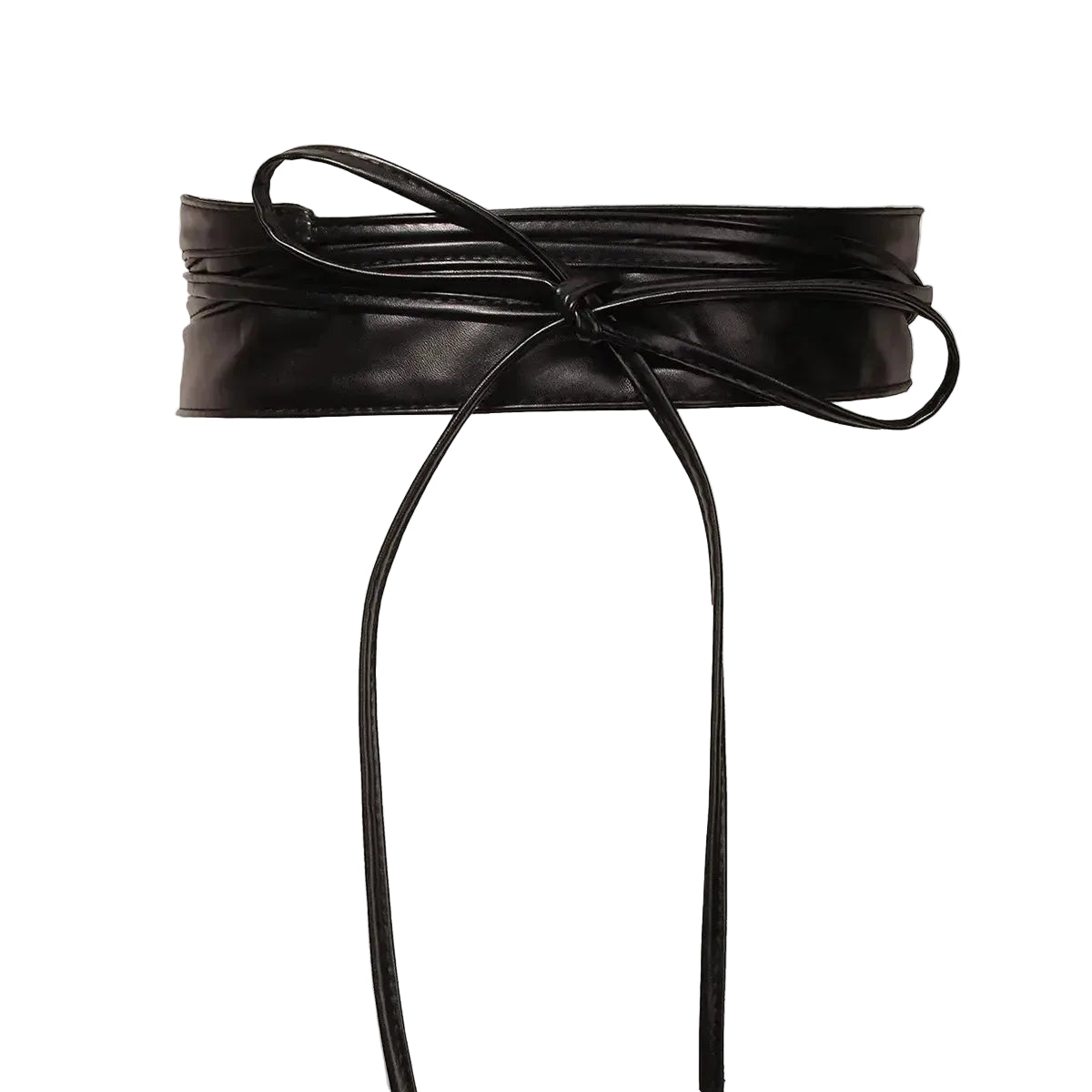Ceinture Boho en Faux cuir pour femme style obi