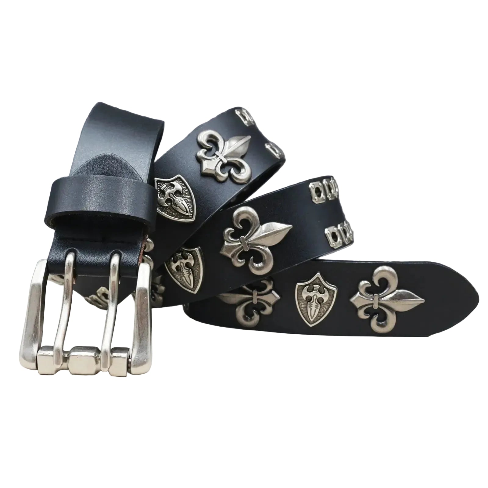 Ceinture Cowboy en Cuir Véritable pour Homme et Femme
