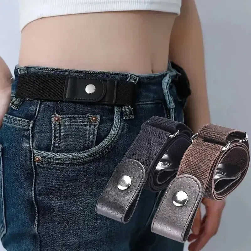 Ceinture Élastique Sans Trou Femme et Homme – Ajustable et Extensible