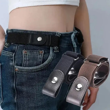 Ceinture Élastique Sans Trou Femme et Homme – Ajustable et Extensible