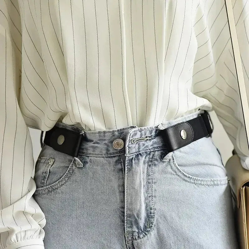 Ceinture Élastique Sans Trou Femme et Homme – Ajustable et Extensible