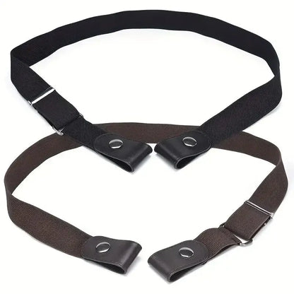 Ceinture Élastique Sans Trou Femme et Homme – Ajustable et Extensible