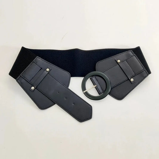 Ceinture Grande Taille Femme – Large, Élastique
