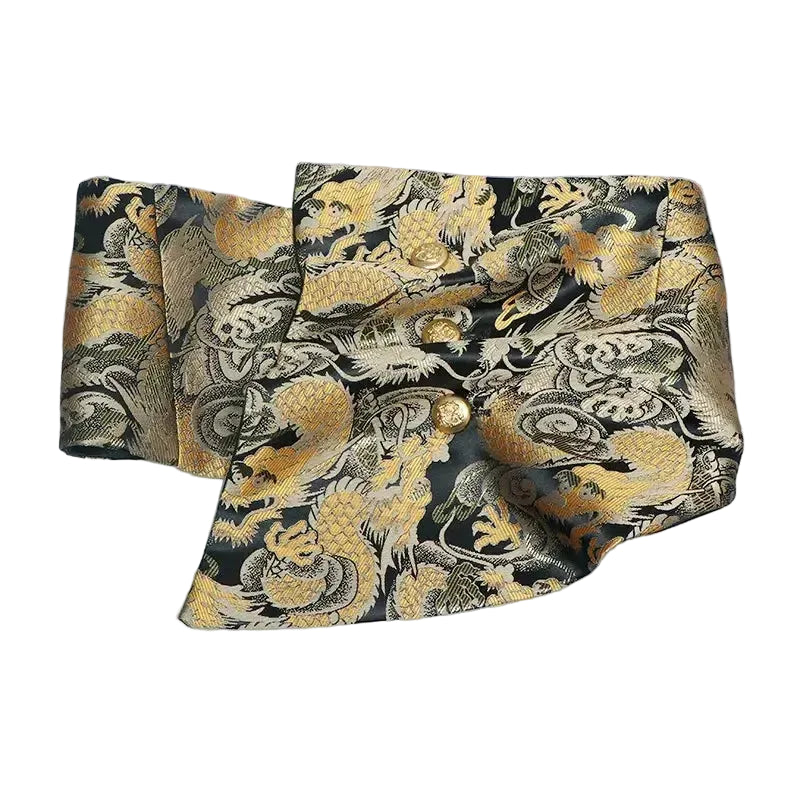Ceinture Obi en satin pour femme – Large, élégante et décorative