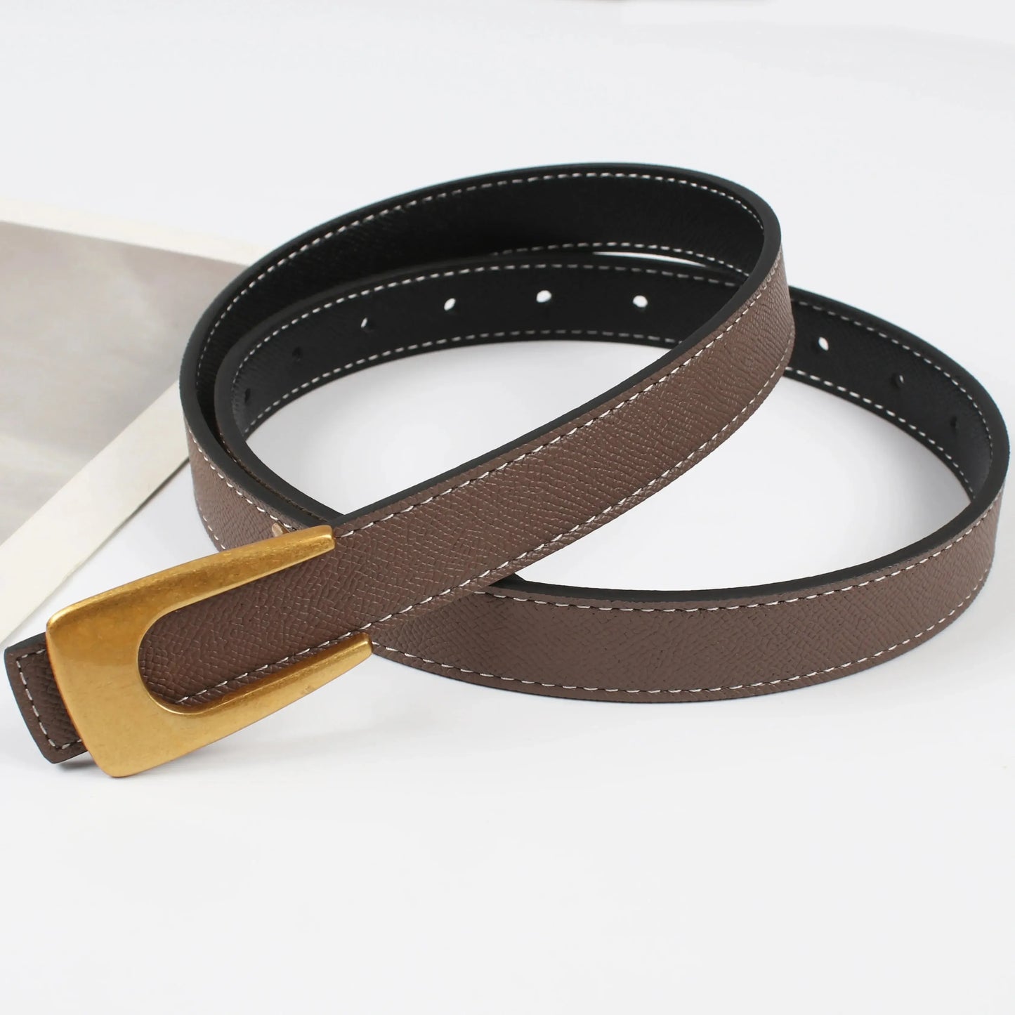 Ceinture Réversible de Luxe pour Femme – Style Raffiné