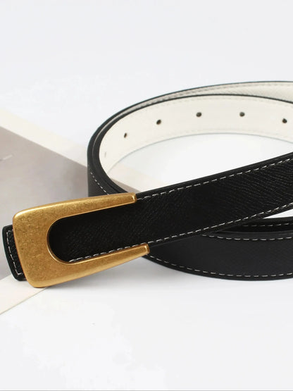 Ceinture Réversible de Luxe pour Femme – Style Raffiné