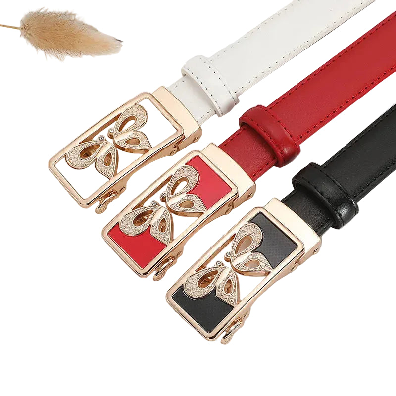 Ceinture à boucle automatique pour femmes – Fermoir en Alliage