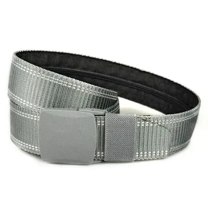 Ceinture cache billet à fermeture éclair pour femme