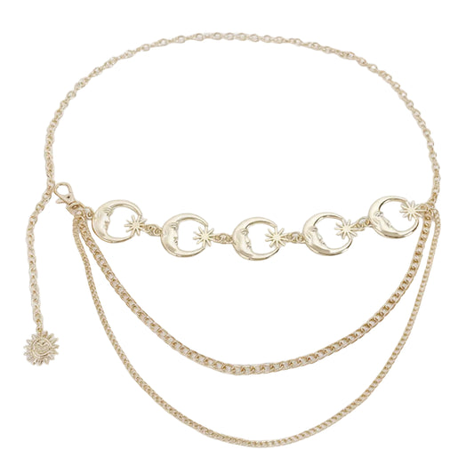 Ceinture chaîne en or pour femme – Élégance chic