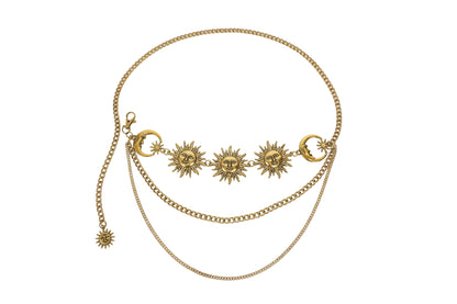 Ceinture chaîne en or pour femme – Élégance chic