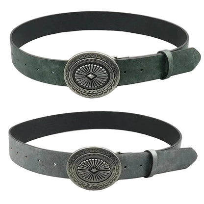 Ceinture classique en cuir pour femme