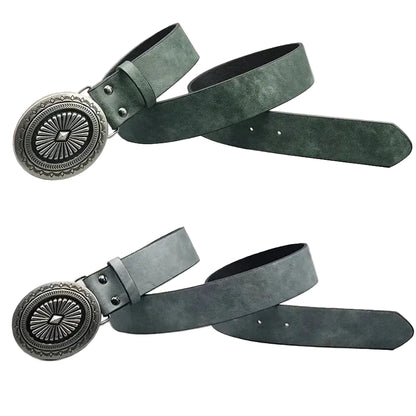 Ceinture classique en cuir pour femme