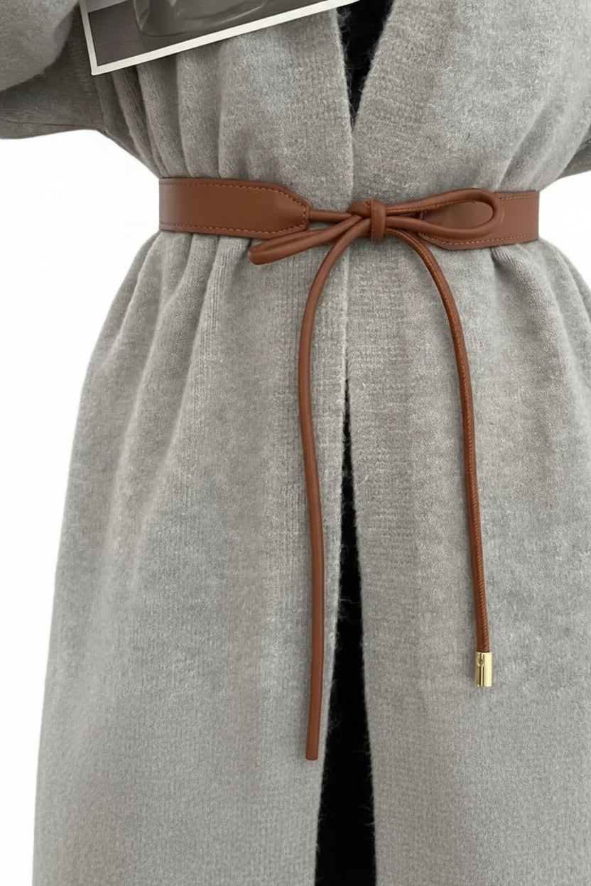 Ceinture corde à nouer pour femme- Fine et élégante