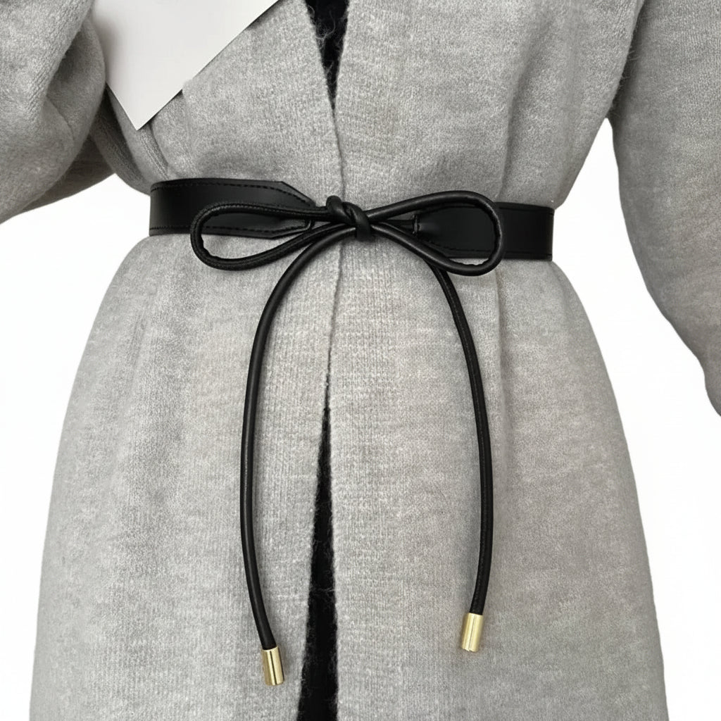 Ceinture corde à nouer pour femme- Fine et élégante