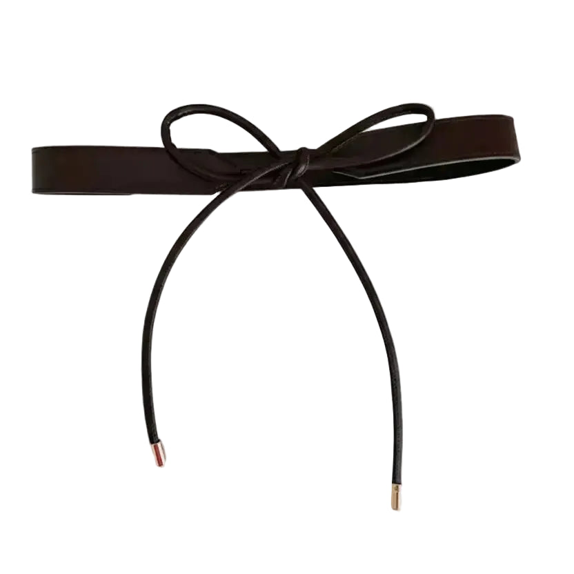 Ceinture corde à nouer pour femme- Fine et élégante