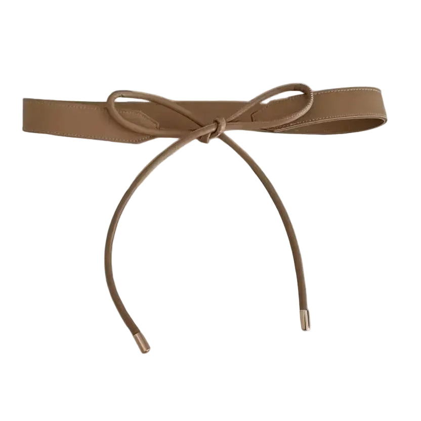 Ceinture corde à nouer pour femme- Fine et élégante