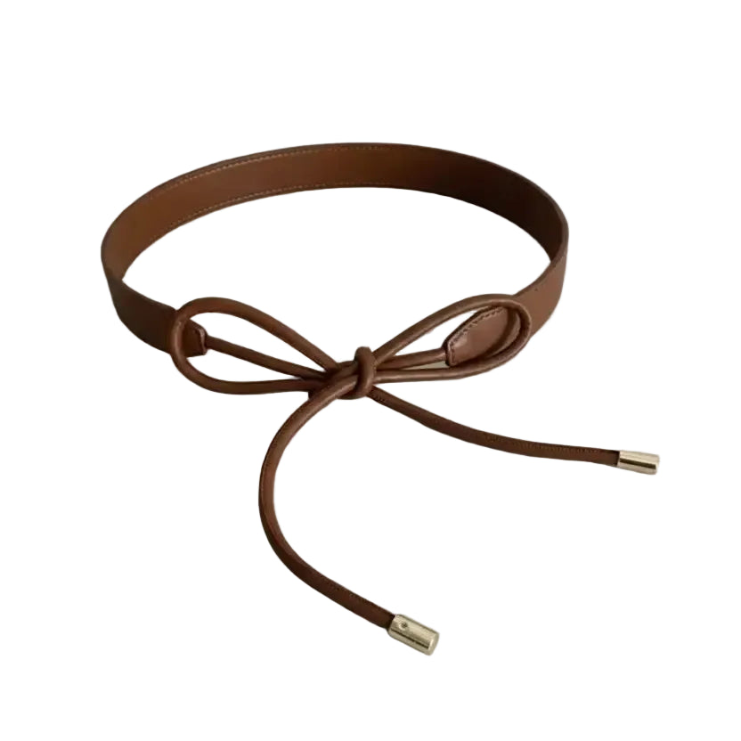 Ceinture corde à nouer pour femme- Fine et élégante