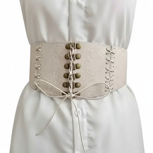 Ceinture corset Velours Suédé Femme – Design Vintage