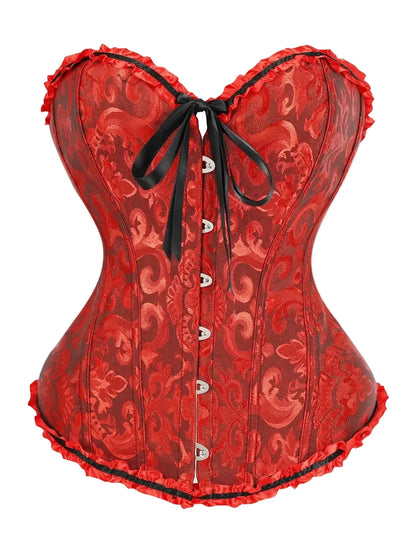 Ceinture corset décorative pour femme