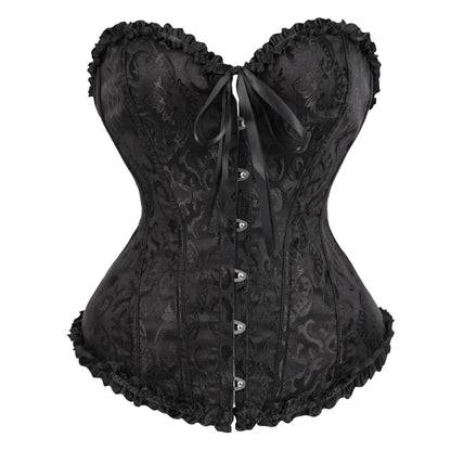 Ceinture corset décorative pour femme