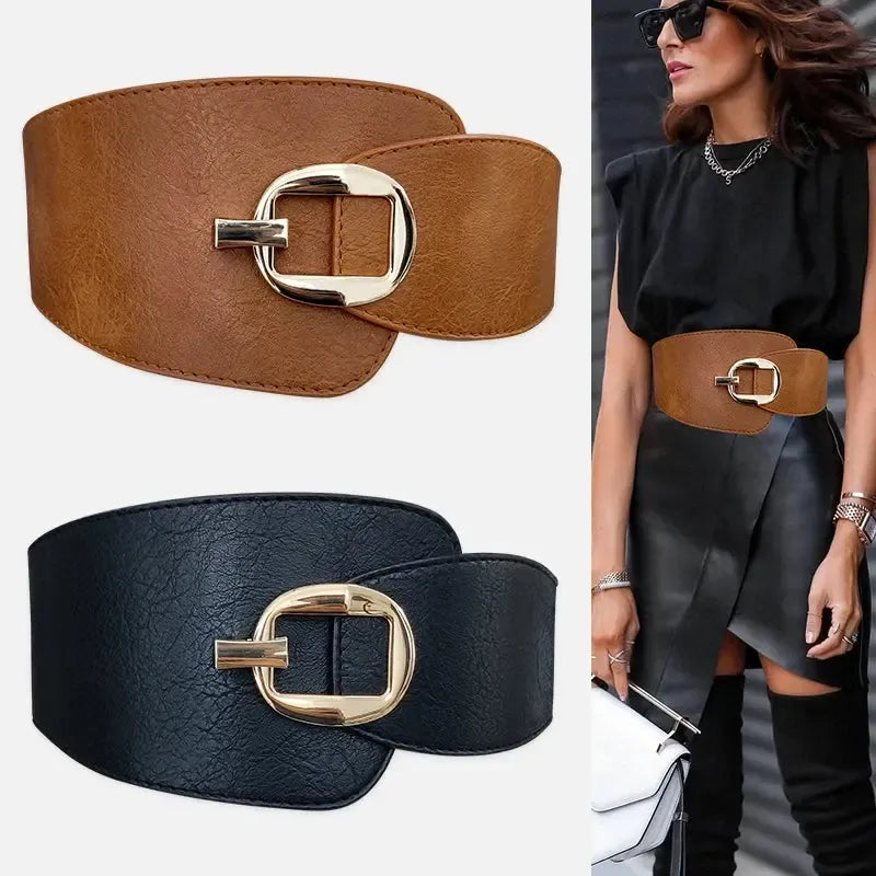 Ceinture corset élastique pour femme