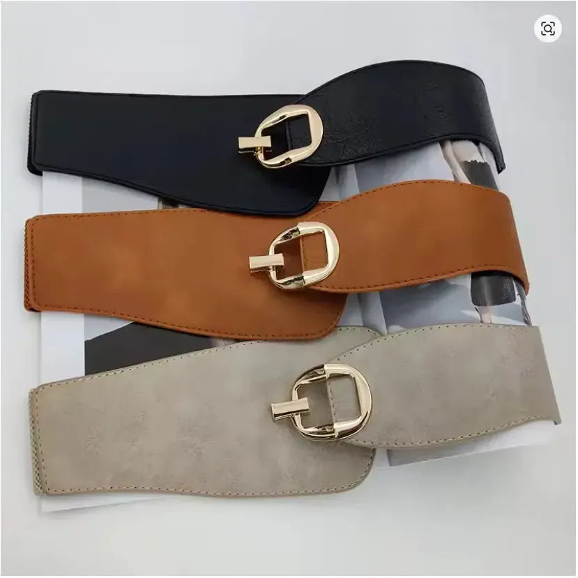 Ceinture corset élastique pour femme