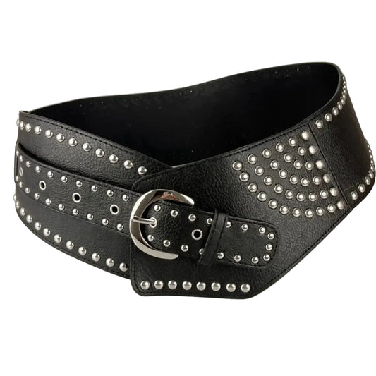 Ceinture cowboy pour femme — design clouté authentique