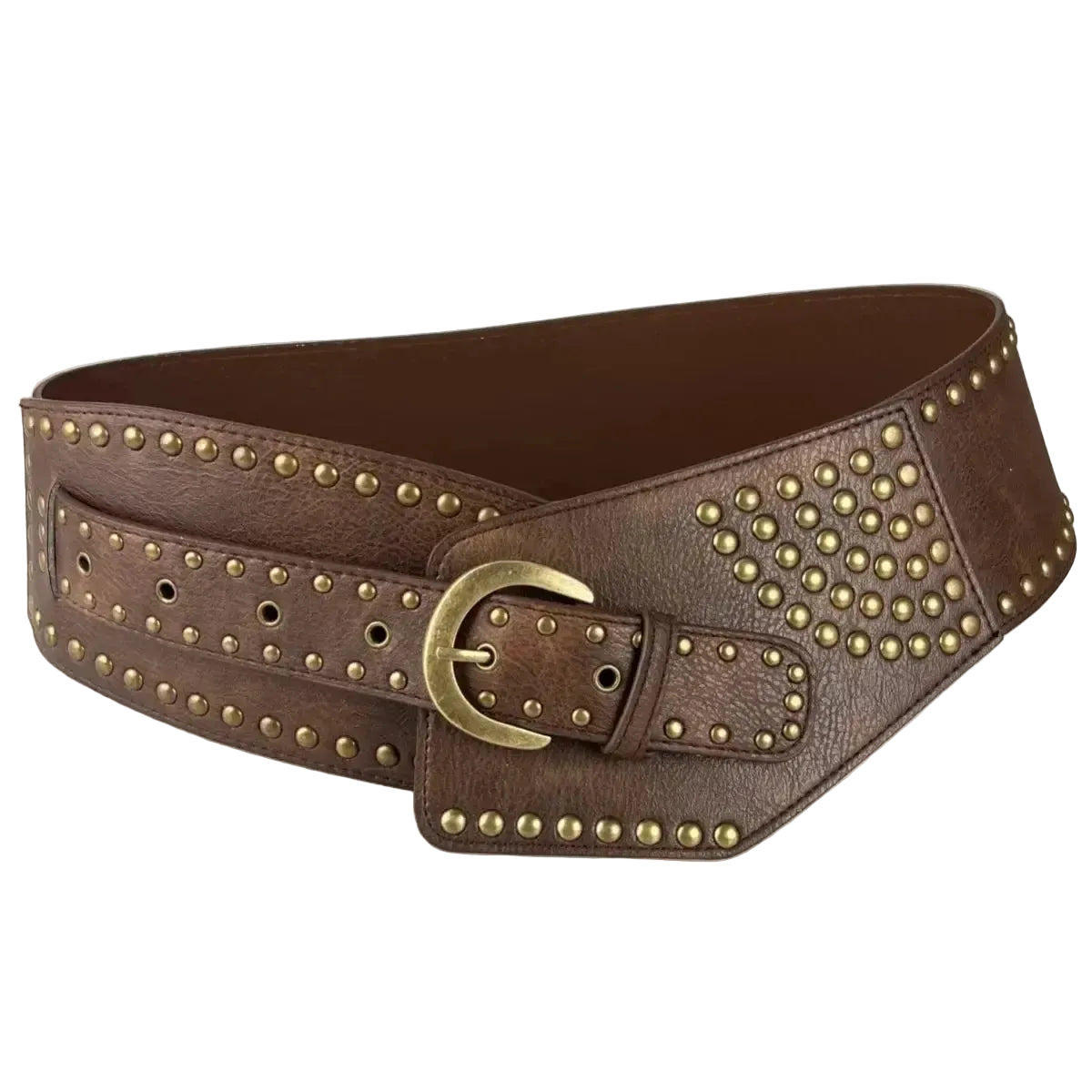 Ceinture cowboy pour femme — design clouté authentique