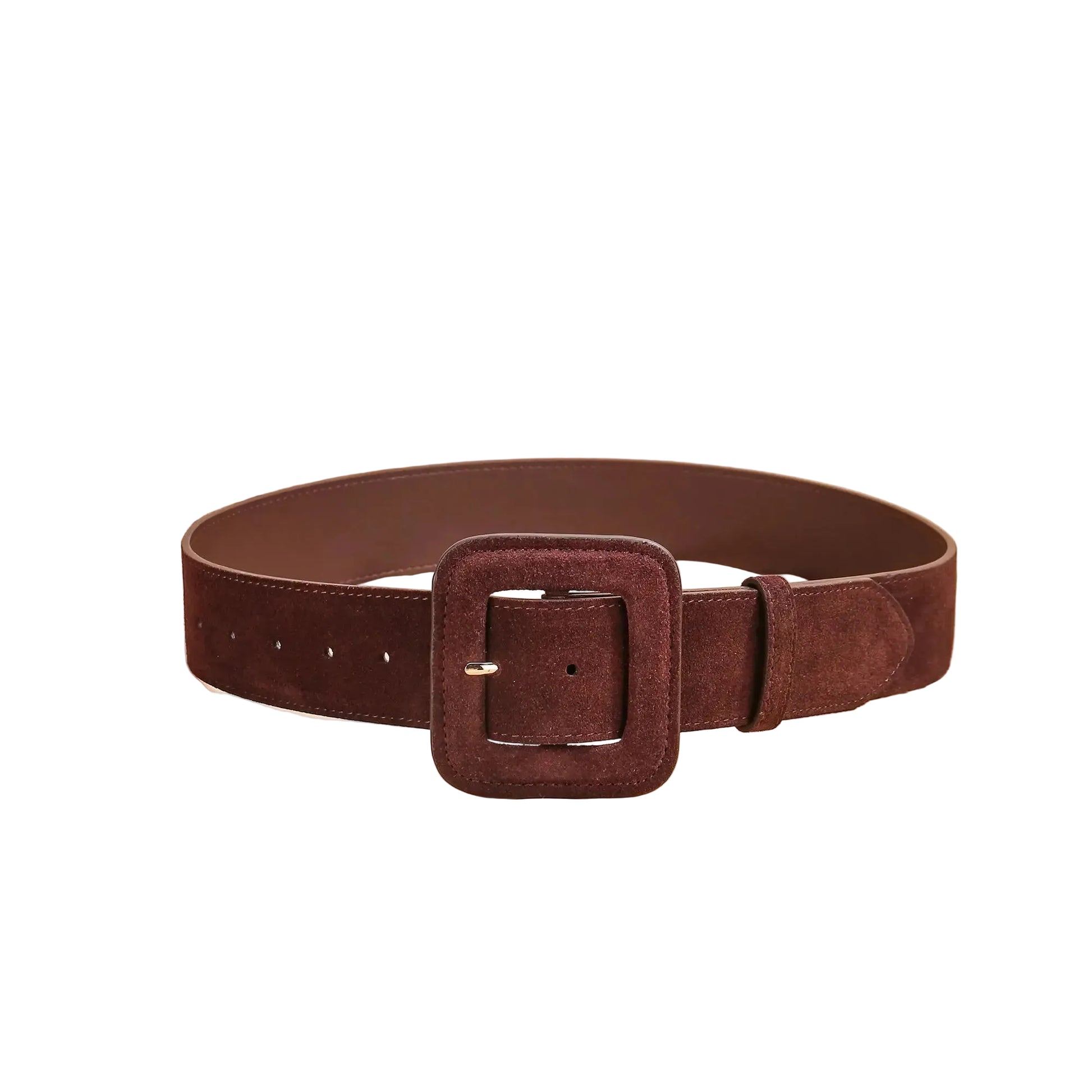 Ceinture de luxe pour femme avec boucle auto-couverte