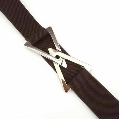 Ceinture décorative pour femme – Sangle de taille avec boucle triangulaire
