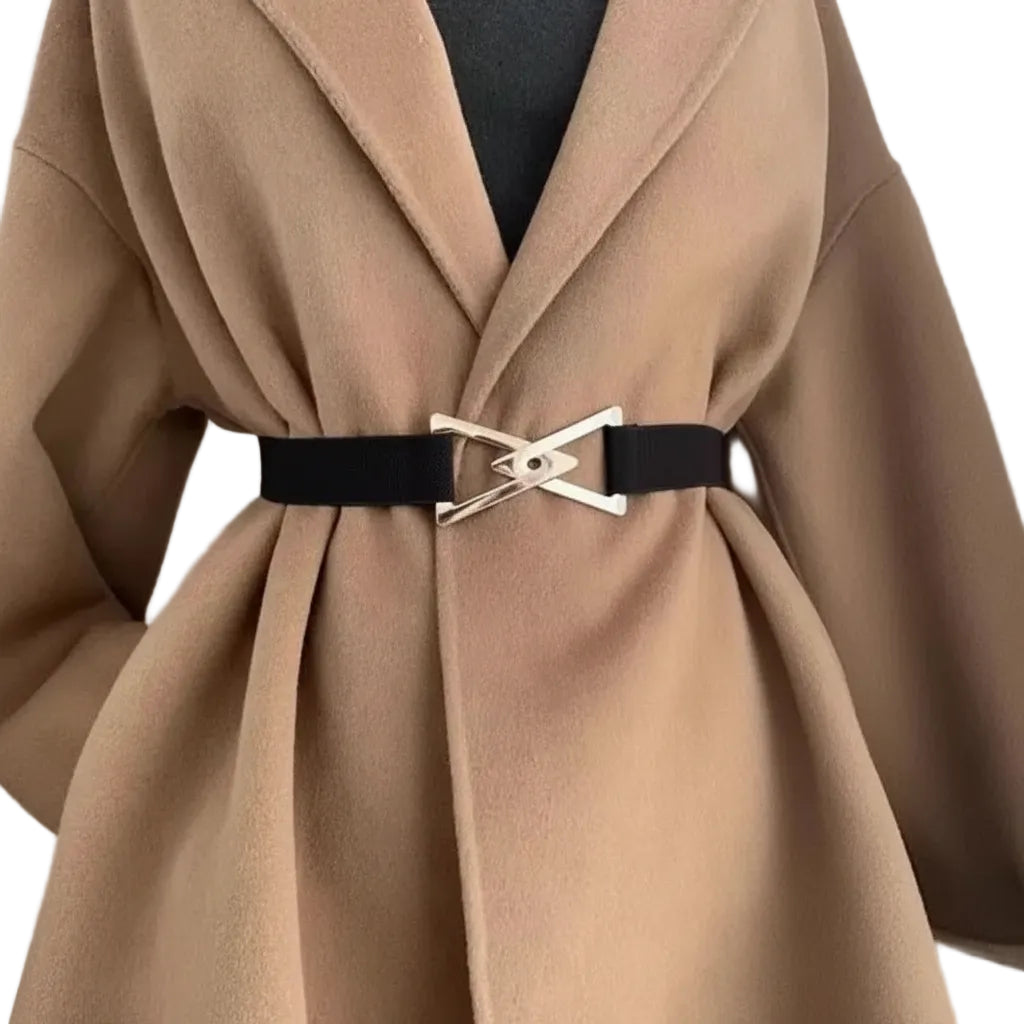 Ceinture décorative pour femme – Sangle de taille avec boucle triangulaire