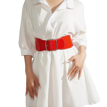 Ceinture élastique femme boucle ardillon