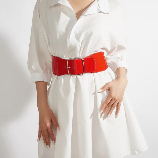 Ceinture élastique femme boucle ardillon