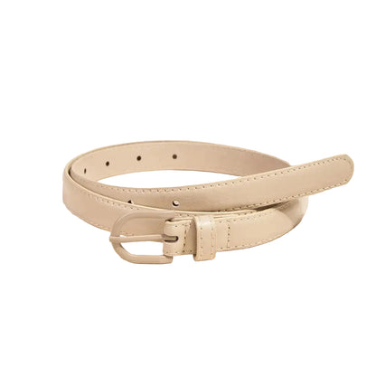 Ceinture en cuir pour femme – Boucle aérosol moderne et tendance