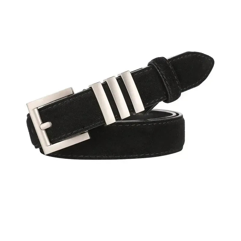 Ceinture en daim pour femme