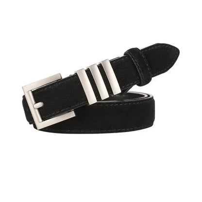 Ceinture en daim pour femme