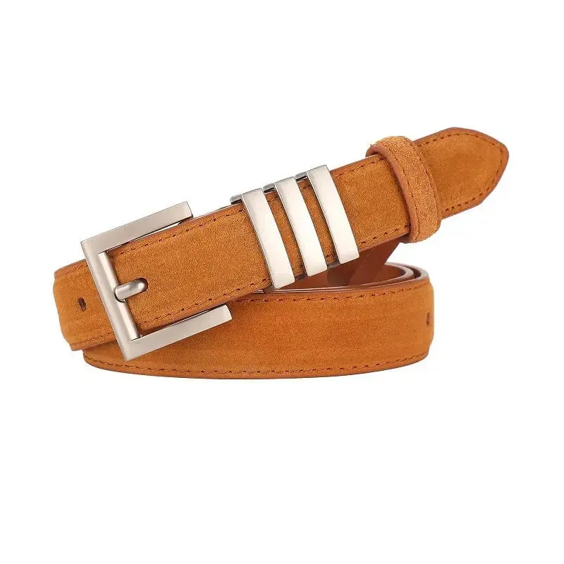 Ceinture en daim pour femme