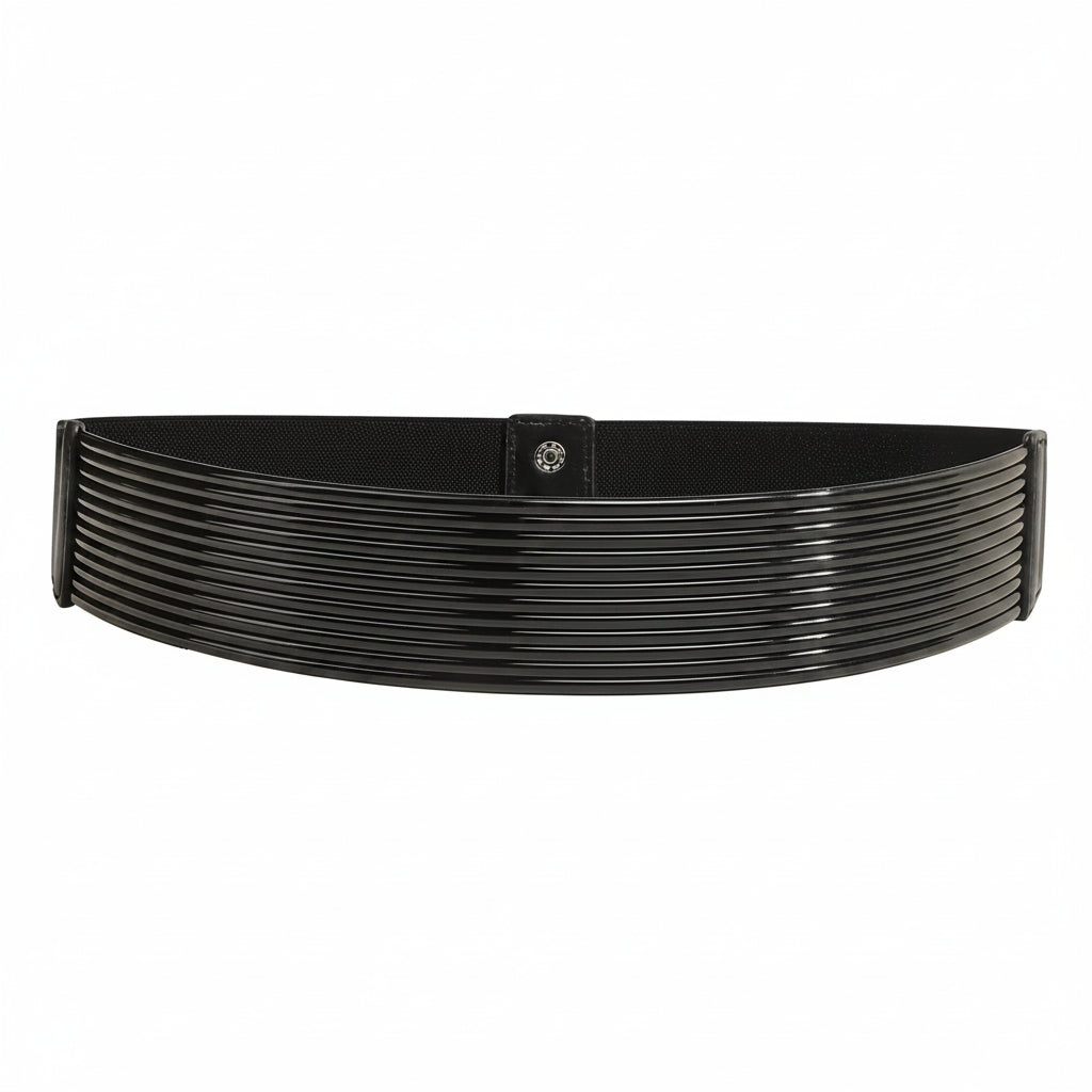 Ceinture en métal brillant pour femme