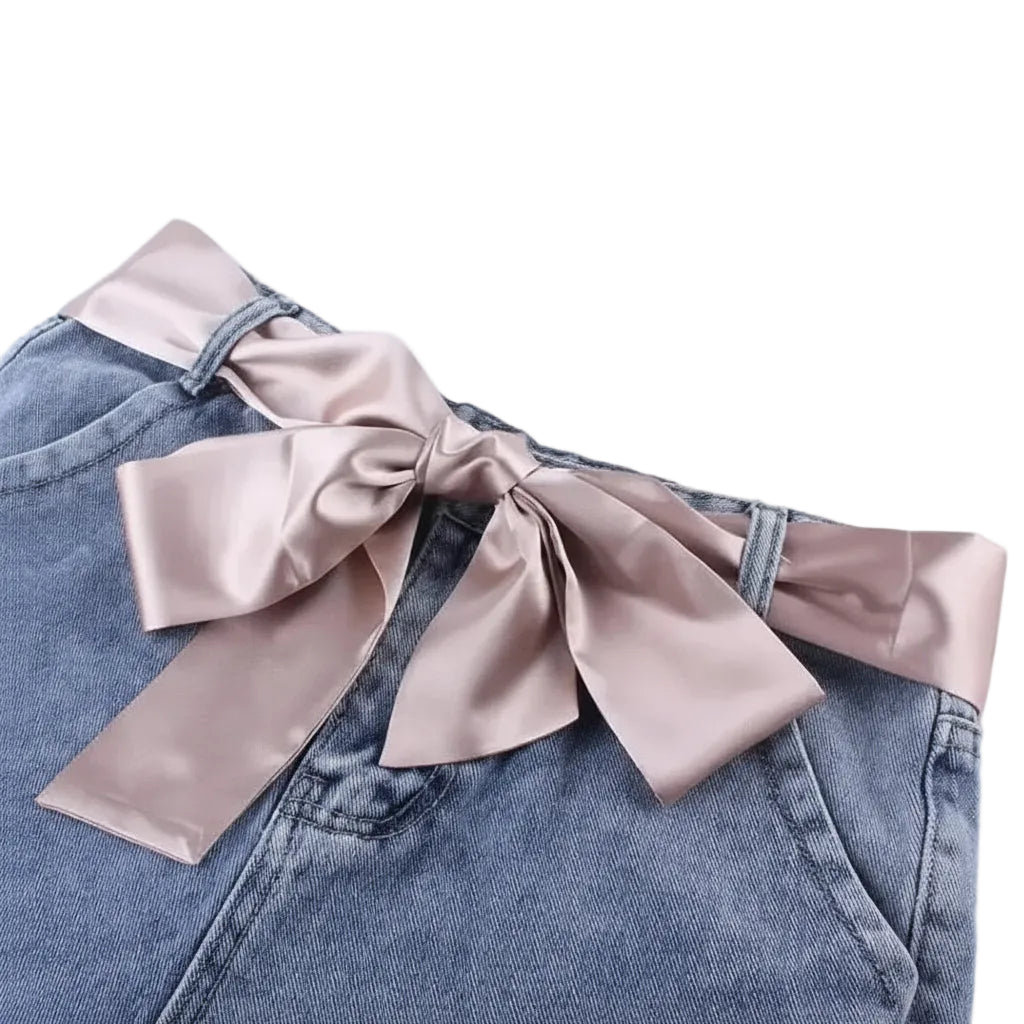 Ceinture foulard en mousseline de soie légère