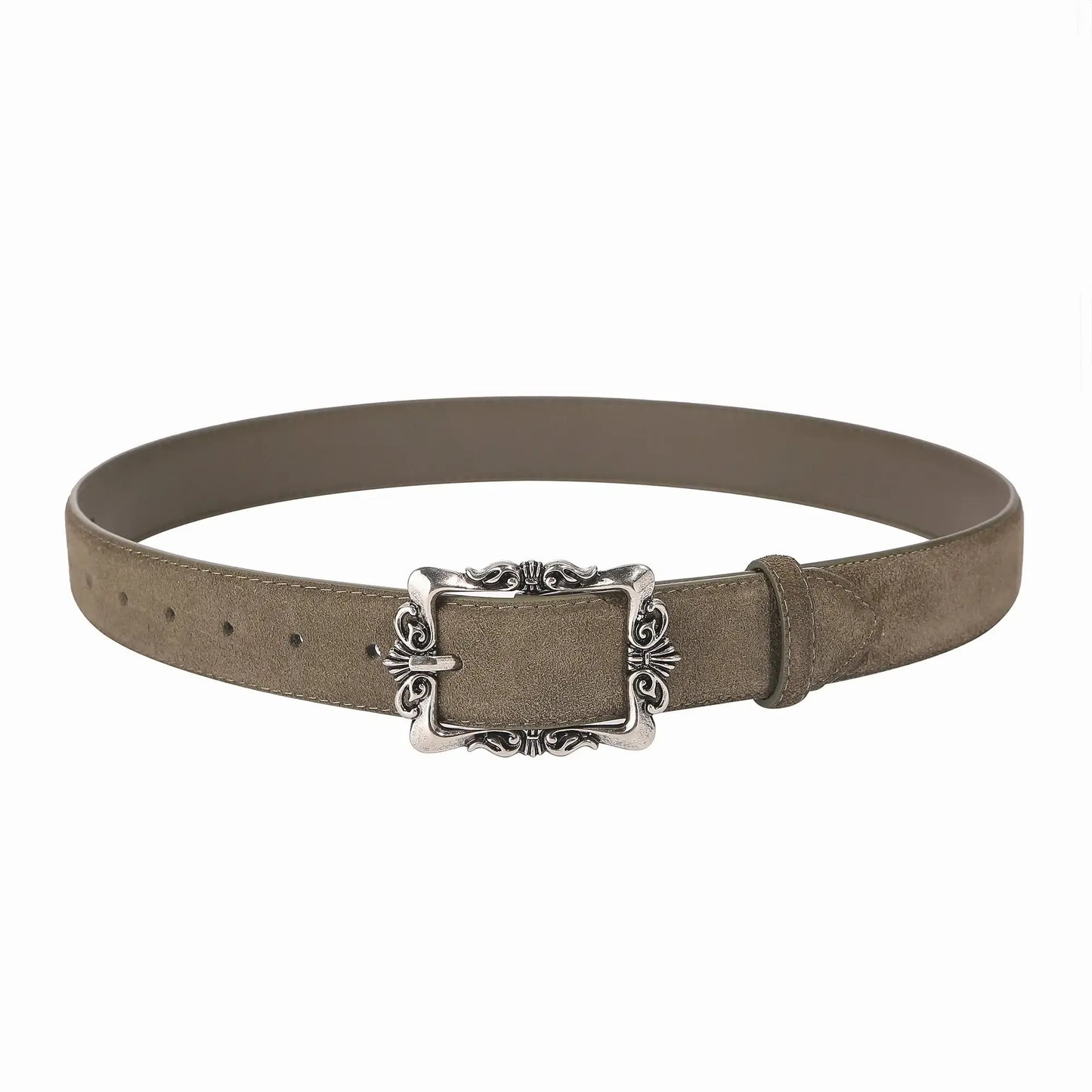 Ceinture grande taille en cuir véritable - corset pour femme
