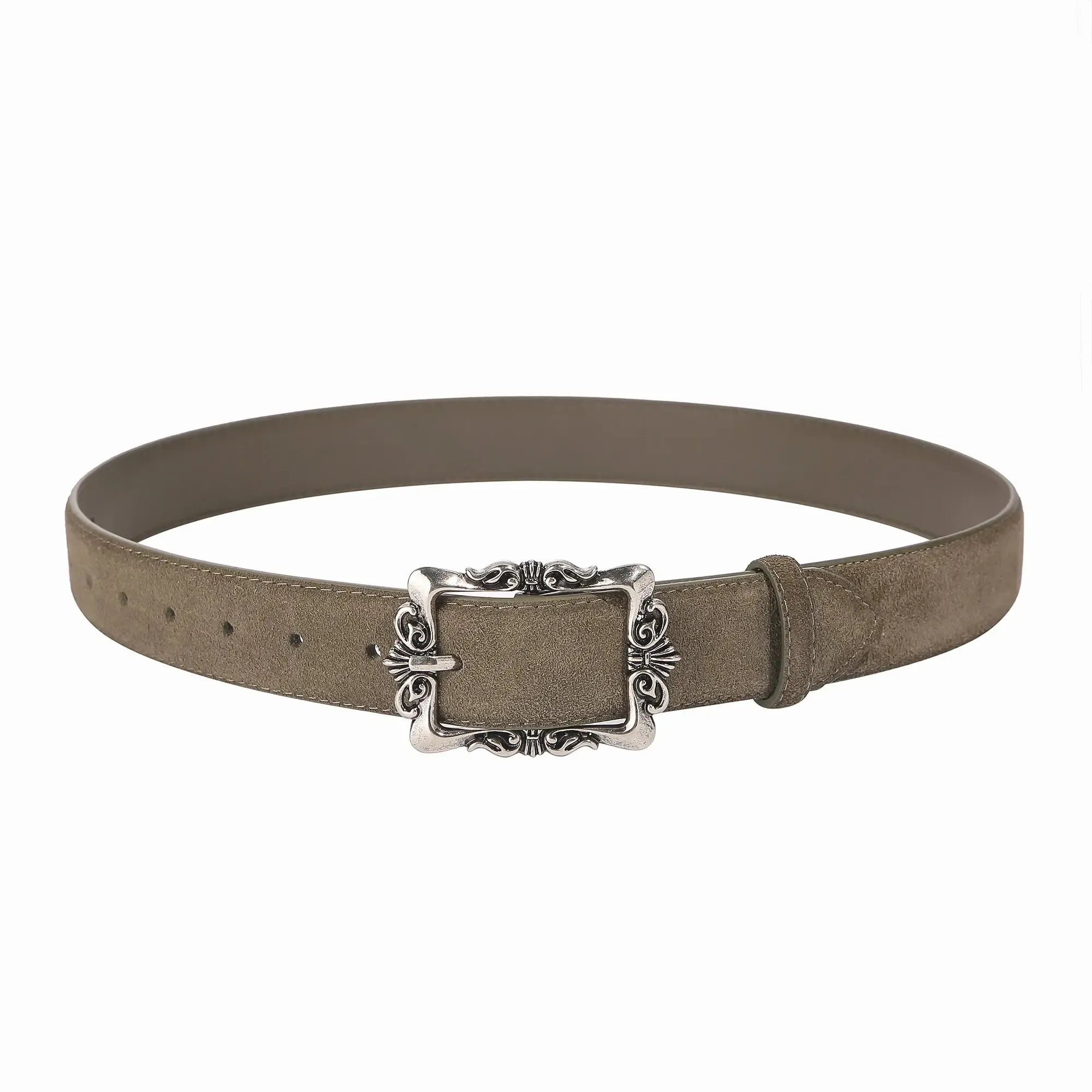 Ceinture grande taille en cuir véritable - corset pour femme