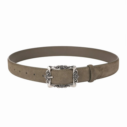Ceinture grande taille en cuir véritable - corset pour femme