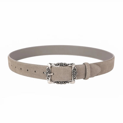 Ceinture grande taille en cuir véritable - corset pour femme